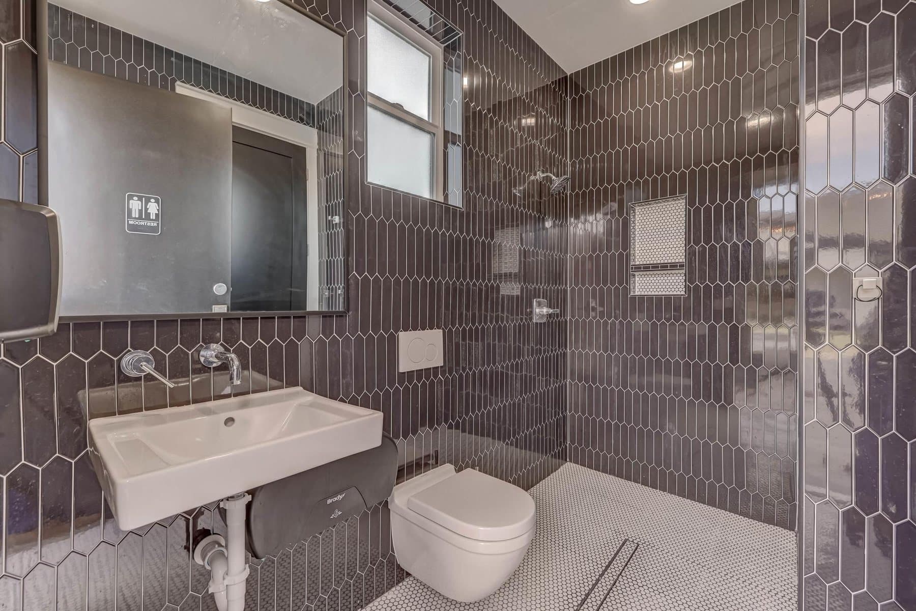 A guest bathroom
