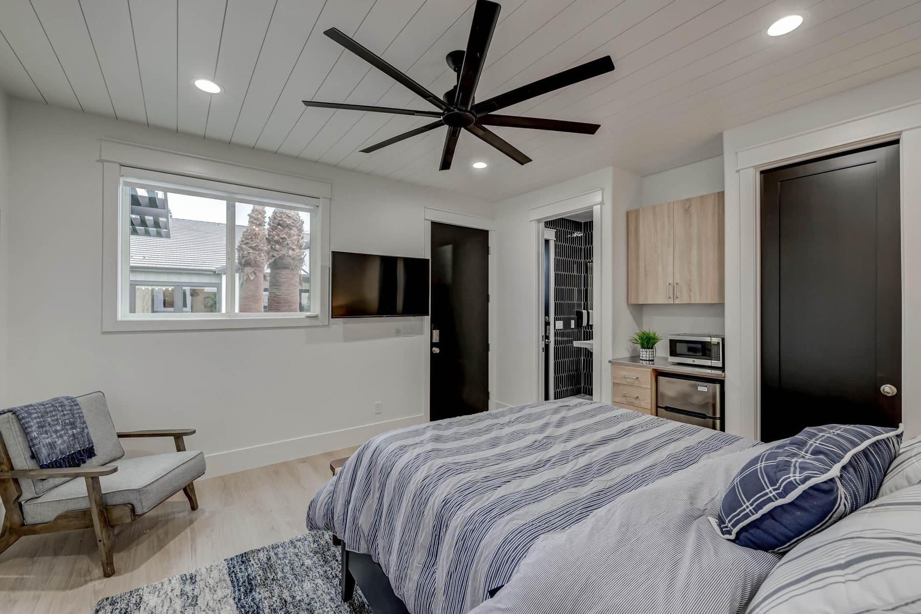 A bedroom suite