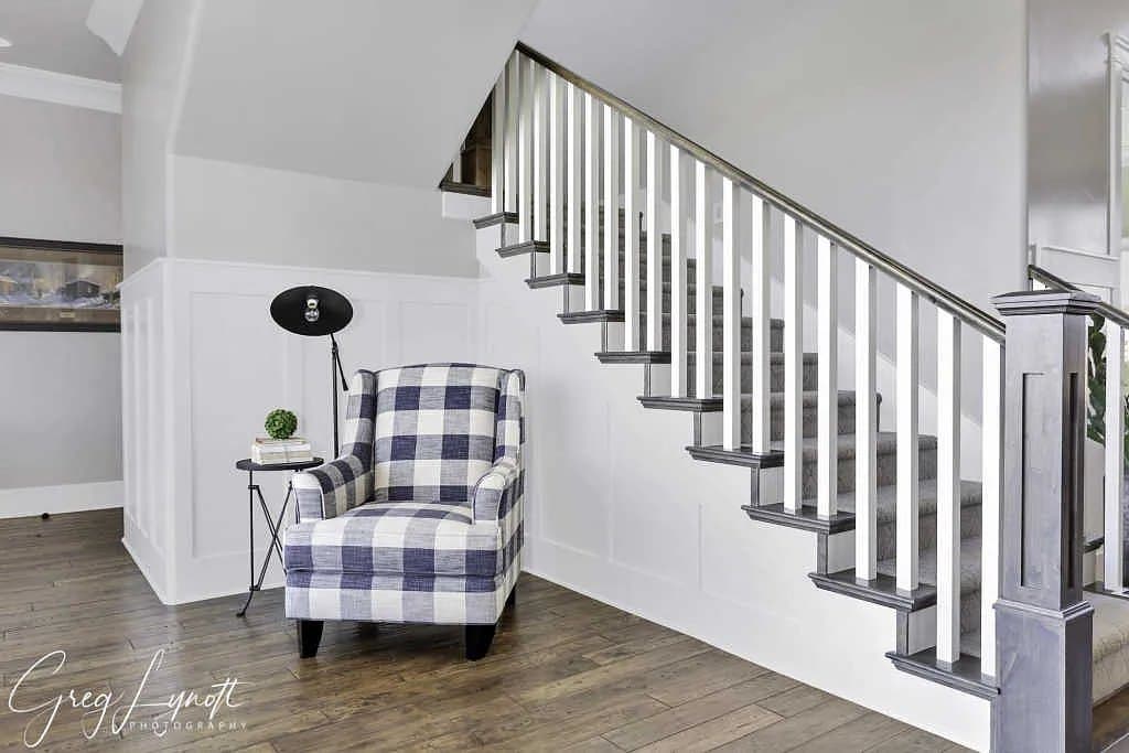 The stair hall