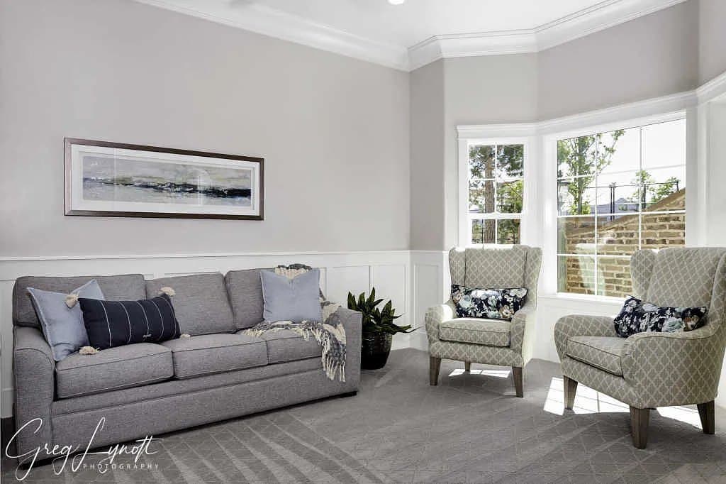 The living room